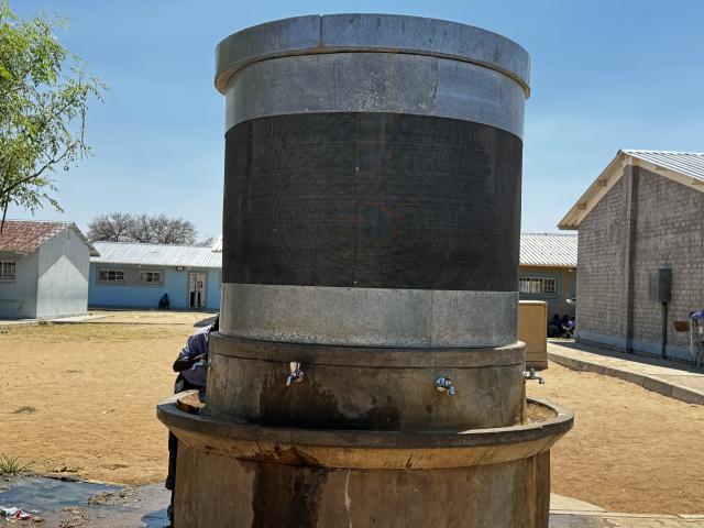 TONDORO, 07 October 2026- Brownish drinking water remains a major concern at Namavambi Combined School in Tondoro Constituenc, Kavango West region. The taps at the school.

(photo: Lylie Joel)
NAMPA