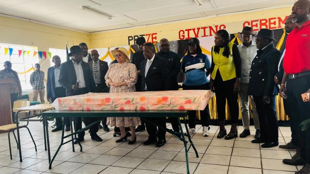 DRIMIOPSIS, 08 October 2026 - NAM-MIC Holdings donates items worth N$ 260 000 to Omaheke schools (Photo: Contributed) NAMPA 