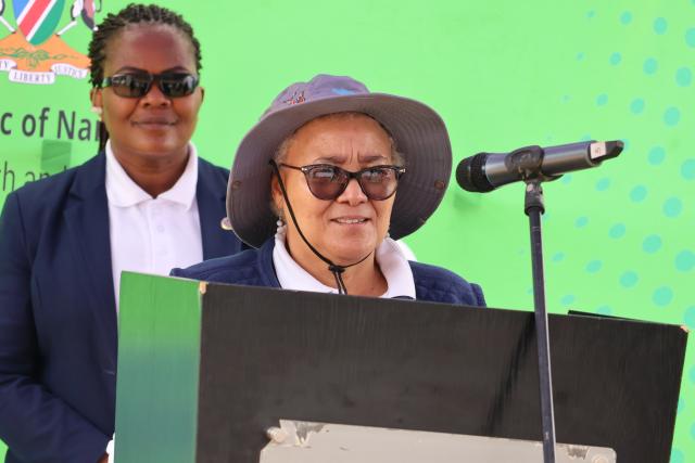 WINDHOEK, 10 October 2026 - Vice President Lucia Witbooi during her address at the World Mental Health Day commemoration (Photo: Andreas Thomas) NAMPA