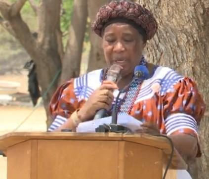 CHOI, 11 October 2026 - Zambezi Governor Dorothy Kabula-Simushi speaking at the 29th Tulikonge Cultural Festival at Choi on Sunday. (Photo: Contributed)