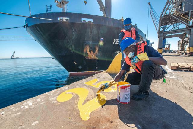 WINDHOEK, 13 October 2026 - NamPort operations at the Port of Walvis Bay, I'm the Erongo Region. 
(Photo contributed) NAMPA 