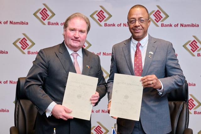 WINDHOEK, 13 October 2026 - The Bank of Namibia (BoN) and Germany's Deutsche Bundesbank have renewed their agreement on technical central bank cooperation, extending a partnership that began in 2011.

(Photo contributed) NAMPA