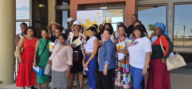 MARIENTAL, 15 October 2026-Financial literacy engagement urges responsible spending and saving. ( Photo: Joe-Chintha Garises) Nampa 