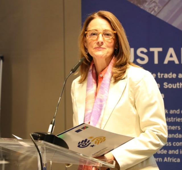 WINDHOEK, 15 October 2026 - European Union Ambassador to Namibia, Anna Beatriz Martins. (Photo: Contributed) NAMPA
