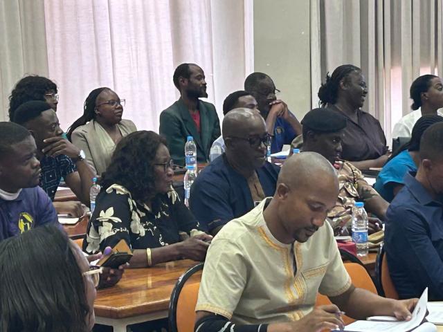 GOBABIS, 16 October 2026 - Omaheke Governor Pijoo Marikutuka Nganate held a stakeholders engagement on the Omaheke Regional Investment Map and Development Roadmap (Photo: Contributed) NAMPA 