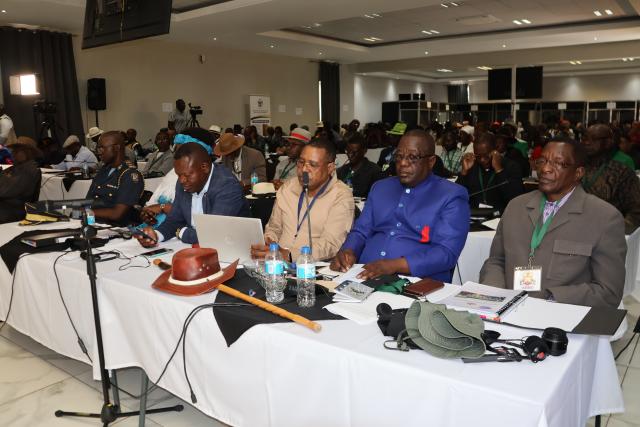 OTJIWARONGO, 19 October 2026 - A section of members of the Council of Traditional Leaders in Namibia at a meeting in Otjiwarongo on Monday. (Photo by: Mulisa Simiyasa) NAMPA