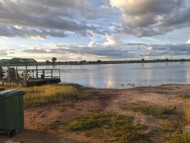 RUNDU, 23 March 2026 - A serene afternoon view of a boat jetty along the banks of the Kavango River in Rundu. (Photo by Uakutura Kambaekua) NAMPA