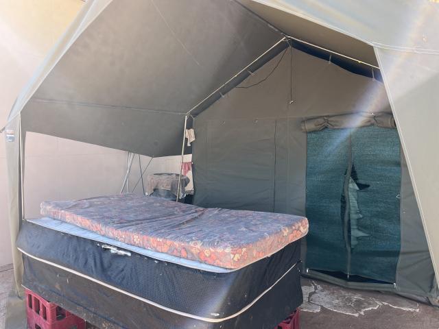 WINDHOEK, 23 October 2026 - NWR staff tent in the Sesriem area in the Hardap Region. (Photo by: Justina Shuumbwa) NAMPA 