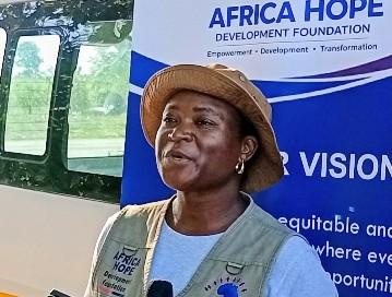 KATIMA MULILO, 25 October 2026 - Speaking on Sunday at an outreach event where food and clothing were donated to 35 families in Choto Extension 8, the Director of the Foundation’s Katima Mulilo Branch, Shamiso Machiwana, emphasised that the initiative marks the beginning of a sustained developmental framework rather than a temporary handout.

(Photo: Michael Mutonga Liswaniso) NAMPA

