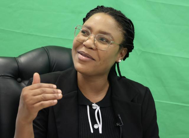 OTJIWARONGO, 29 October 2026 - The Okakarara Health Directorate Practitioner, Olivia Mbabi speaks at an information sharing session in Otjiwarongo on Thursday morning. (Photo by: Mulisa Simiyasa) NAMPA