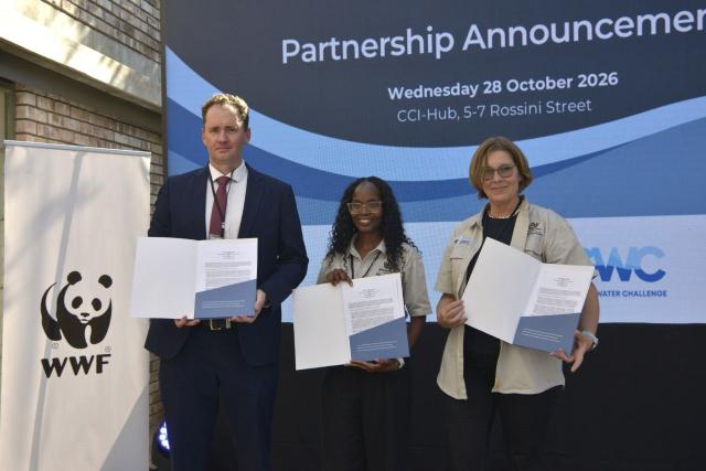 WINDHOEK, 29 October 2026 - Namibia Breweries Limited (NBL) will invest about N$13 million over five years in a project to improve water security in the Swakop River Basin, afternoon signing a Memorandum of Agreement with WWF Namibia and Global Water Challenge (GWC) on Thursday.

(Photo contributed) NAMPA 