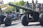 Windhoek, 20 March 2015- War armament and other equipment on display by the Namibian Defence Force here on Friday morning. (Photo by: Simon Kopper Endjala) NAMPA 