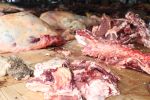 WINDHOEK, 28 DEC - Fresh meat for sale at the Oshetu Community Market in Katutura. (Photo by: James Munyanya) NAMPA