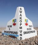 SWAKOPMUND, 01 June 2016 - Signage at the entrance of Swakopmund. (Photo by: Paulus Kiiyala Shiku) NAMPA