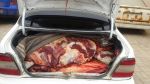 SWAKOPMUND, 03 November 2017 - The beef carcass confiscated by the police from a suspect in Henties Bay. (Photo by: Paulus Kiiyala Shiku) NAMPA