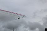 Tsumeb, 21 March 2018 - A flypast by NDF fighter jets over the Oscar Norich Stadium in Tsumeb on Independence Day. (Photo by: Edward Mumbuu Jnr) 