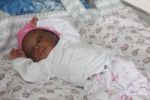 RUNDU, 28 December 2018 - One of the babies born at the Rundu State Hospital on Christmas. (Photo by: Sawi Hausiku) NAMPA