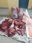KALKFELD, 09 August 2019 - Dried and fresh game meat that was recovered by members of the police at Kalkfeld in the Otjozondjupa Region and consequently led to the arrest of 10 suspects at the settlement on Friday afternoon. (Photo contributed) NAMPA  