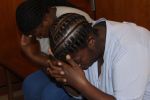 Windhoek, 29 January 2020- Zimbabwean nationals- Rachel Kureva, 36, and Caroline Nkata, 28, in court charged with the murder of a nine-year-old girl. (Photo by: Simon Endjala) NAMPA