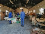 Kalahari Holdings has donated 650 desks and 650 chairs to the Tobias Hainyeko Project School at Katima Mulilo. The furniture was assembled by the Zambezi Vocational Training Centre. (Photo: Contributed)