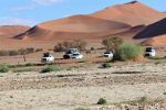 SOSSUSVLEI, 30 March 2021 - Tourists arriving at Sossusvlei, one of the major tourist attractions of Namibia. (Photo by: Linea Dishena) NAMPA