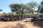 OTAVI, 19 April 2021 - A community meeting between the Otavi local authority councillors and residents of teh Kap en Bou informal area at Otavi on Monday afternoon. (Photo by: Mulisa Simiyasa) NAMPA