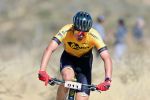 WINDHOEK, 25 June 2022 – Namibia's Under-23 rider Kevin Lowe while in action during the third race of the Nedbank Rock and Rut Cross Country (XC) Championships at the IJG tracks at Farm Waldorf in Windhoek. (Photo by: Hesron Kapanga) 