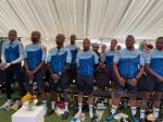 WINDHOEK, 14 May 2024 - Cyclists who participated in the 20th anniversary ride of the Trans Kalahari Corridor. (Photo by: Eba Kandovazu) NAMPA