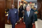 NEW YORK, 12 August 2024 - International Relations and Cooperation Minister Peya Mushelenga pictured with UN Secretary General Antonio Guterres in New York. (Photo: Contributed) 
