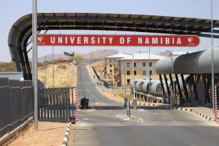 WINDHOEK, 21 August 2024 - The entrance to the University of Namibia. (Photo: Contributed)