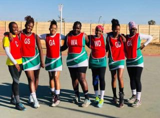 WINDHOEK, 02 January 2023 - The Epukiro All Stars netball team is ready for the Katutura Central Heroes Cup Tournament. (Photo by: Uakutura Kambaekua) NAMPA 