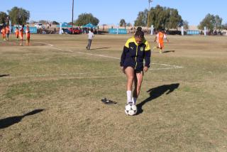 KEETMANSHOOP, 22 August 2024 - Professional footballer Zenatha Coleman says hard work, determination and discipline helped her get to where she is today. (Photo by: Suzith Tjitaura) NAMPA