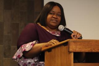 ONGWEDIVA, 25 August 2024 - Minister of Industrialisation and Trade, Lucia Iipumbu. (Photo by: Maria David) NAMPA