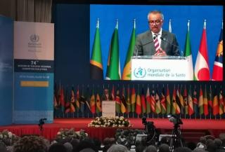 BRAZZAVILLE, 29 August 2024 - World Health Organisation (WHO) Director-General Dr Tedros Adhanom Ghebreyesus speaking during the 74th Session of the WHO Regional Committee for Africa in Brazzaville. (Photo: Contributed)