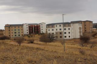 WINDHOEK, 07 October 2024 - Flats built in Otjomuise Extension 10 as part of the mass housing development programme. (Photo by: Linea Dishena) NAMPA