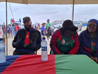 Swapo held a mini rally in Lüderitz