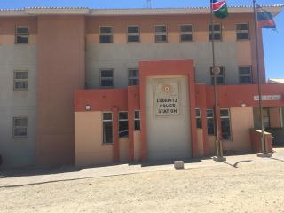 LÜDERITZ, 31 October 2024 – The entrance to the police station at Lüderitz. (Photo: Contributed)