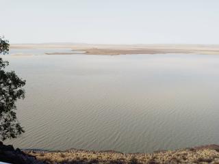 MARIENTAL,31 October (NAMPA)- Namwater close the supply tap on Thursday due to the Hardap Dam low water level as result the Hardap irrigation scheme won't receive water supply.
(Photo by : Charmaine Boois) NAMPA