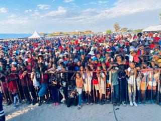 ONDANGWA, 03 November 2024 - SWAPO Party members, supporters and sympathisers gathered in large numbers at Ondangwa on Saturday.