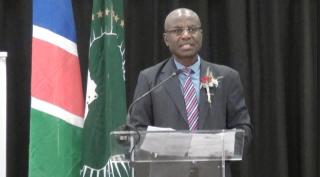 WINDHOEK, 06 NOV (NAMPA)- United Nations (UN) Acting Resident Coordinator, Samuel Kweku Ocran has commended Namibia for launching the Strategy for the Transformation of the Agri-Food Sector and for signing the country’s Comprehensive Africa Agriculture Development Programme (CAADP) Compact.
(Photo: Maysa Sangeve) NAMPA