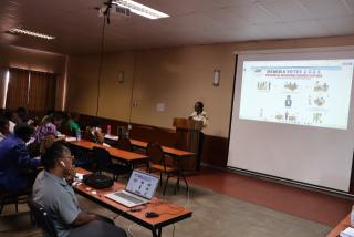 OTJIWARONGO, 11 November 2024 - Political party agents attending a workshop at Otjiwarongo on Monday. (Photo by: Mulisa Simiyasa) NAMPA 