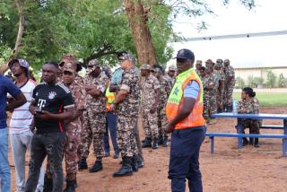 OTJIWARONGO, 13 November 2024 - Special voting in the Presidential and National Assembly elections underway at Otjiwarongo's Paresis Sports Stadium on Wednesday. (Photo by: Mulisa Simiyasa) NAMPA

