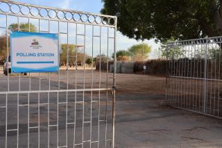 OTJIWARONGO, 13 November 2024 - Special voting in the Presidential and National Assembly elections underway at Otjiwarongo's Paresis Sports Stadium on Wednesday. (Photo by: Mulisa Simiyasa) NAMPA