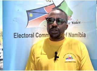 EENHANA, 23 November 2024- Ohangwena Electoral Commission, Henock Hanga. (Photo: Linea Dishena) NAMPA 