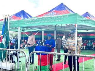 WINDHOEK, 24 NOV (NAMPA)- Swapo Presidential Candidate Netumbo Nandi-Ndaitwah. (Photo by: Eba Kandovazu) 