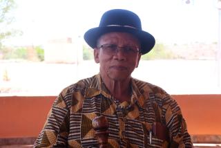 GIBEON, 26 November 2024 - Gaob Ambassador Salomon Witbooi of the Witbooi Royal House. (Photo by: Charmaine Boois) NAMPA 