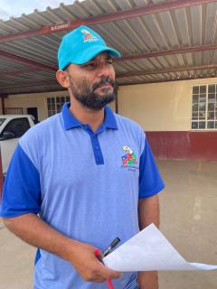 OPUWO, 29 NOVEMBER 2024 - ECN's Kunene Election Officer Mike Nganjone has confirmed that the region recieved sufficient ballot papers to complete voting in the region. (Photo by: Uakutura Kambaekua) NAMPA.