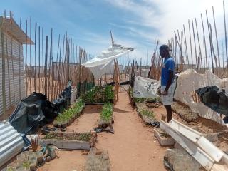 MARIENTAL, 05 December 2024 - Pinias Namwandi says his interest in gardening started at an early age. (Photo by: Charmaine Boois) NAMPA