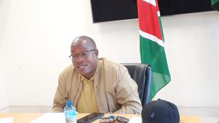 WINDHOEK, 13 August 2023 - Health and Social Services Executive Director Ben Nangombe (Photo: Andreas Thomas) NAMPA
