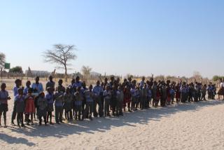 OMUTHIYA, 13 January 2024)– 896 311 learners are expected to start school on 13 January 2025. (Photo by Gabriel Tomas) NAMPA